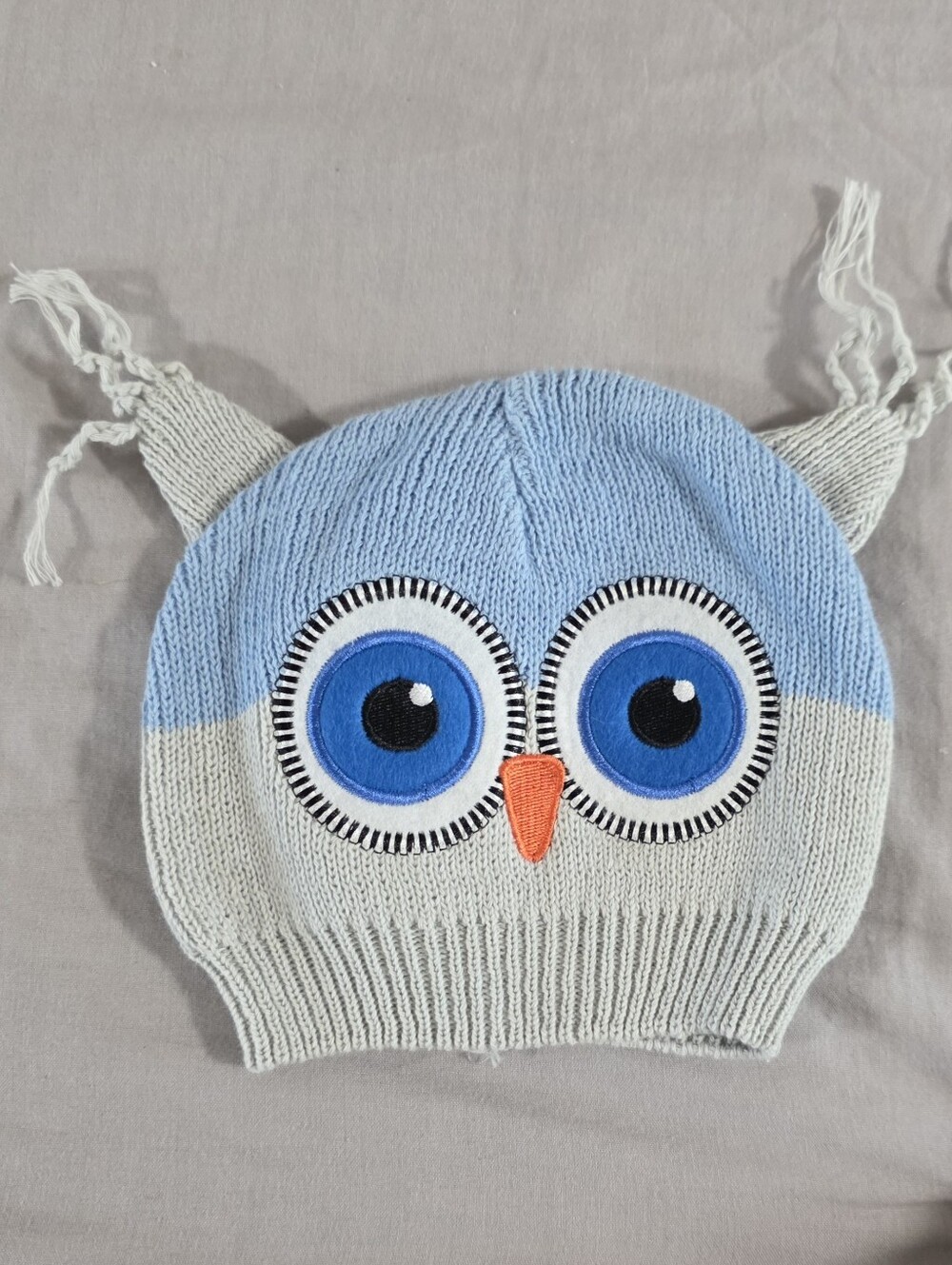 So Dorable Baby Boy Owl Knit Hat size 6-12M